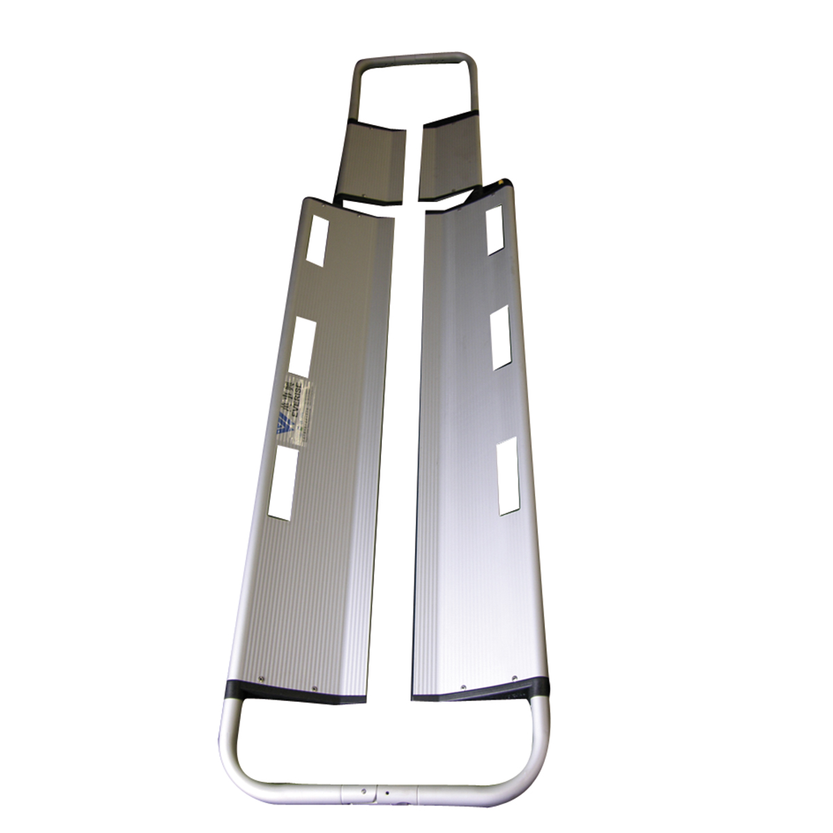 Civière de relevage type scoop -3 sangles - 8.6 kg. Ajust. pliable.
