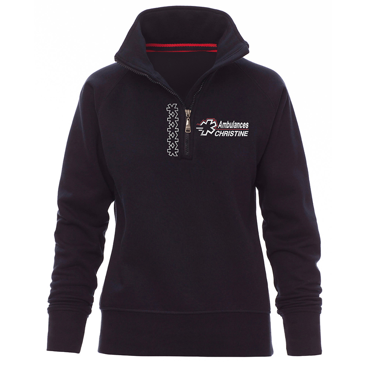 Sweat Femme - LG1 - Col Montant -