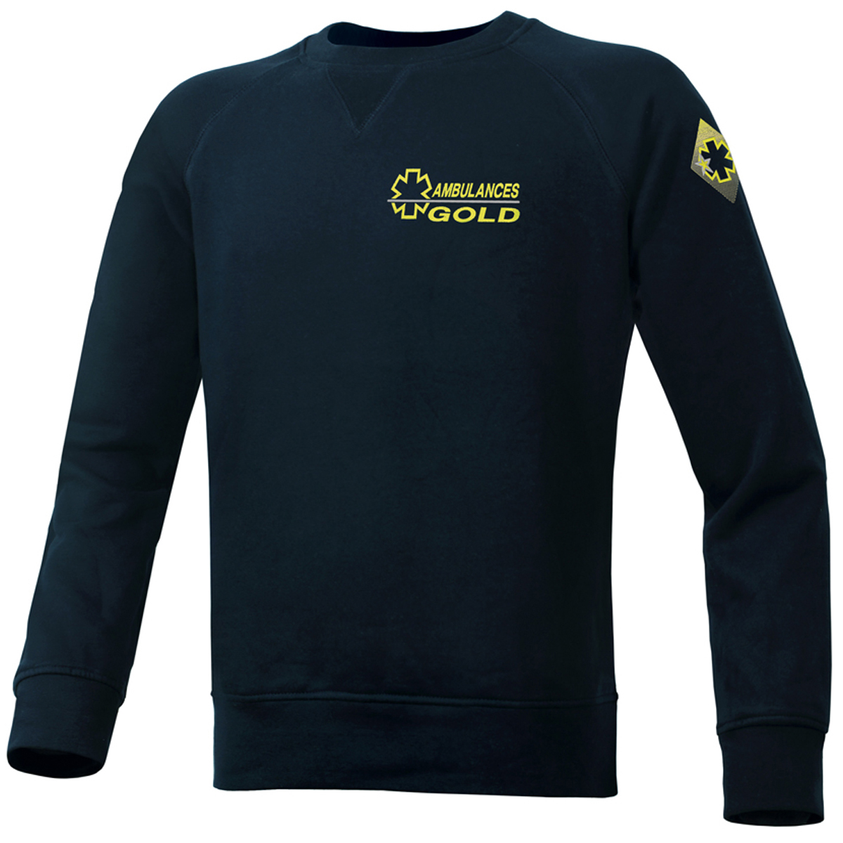 Sweat GOLD - Col Rond - Homme -