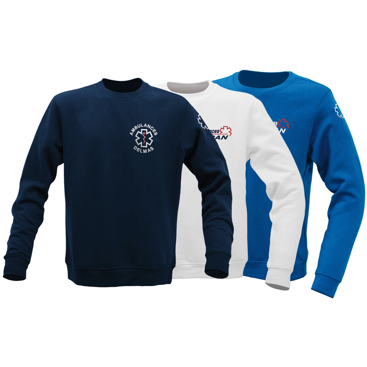 Sweat mixte - Col rond -