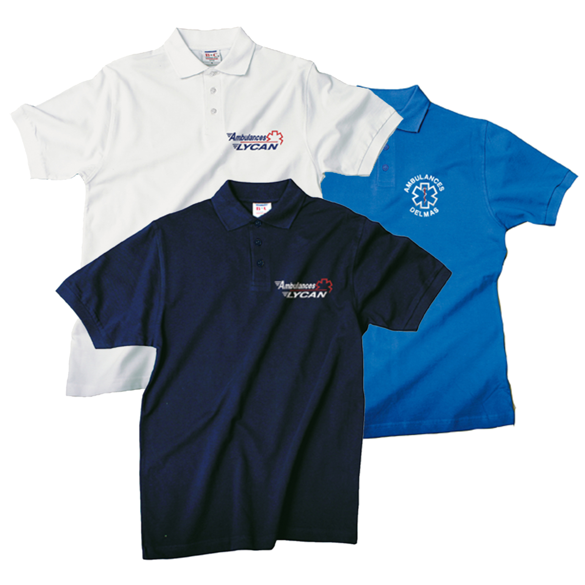 Polo Homme B&C 180 G -