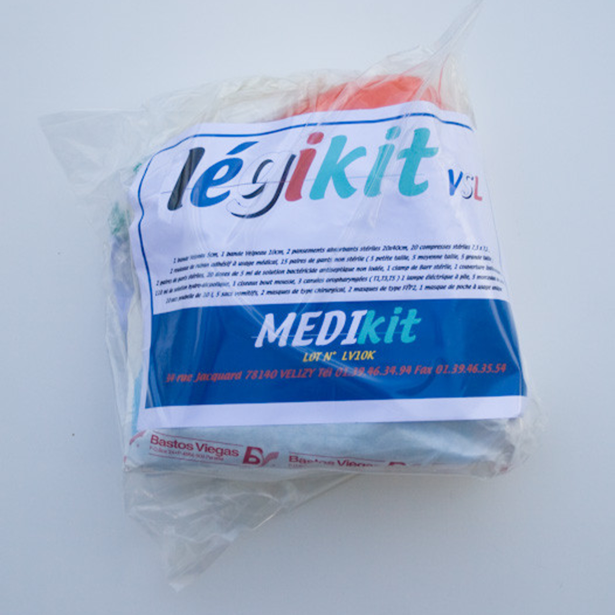 Recharge complète pour trousse de secours