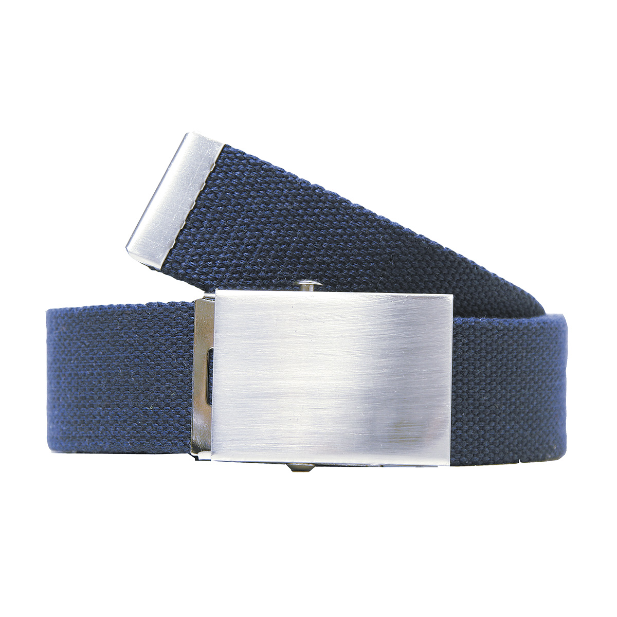 Ceinture tissu boucle métal