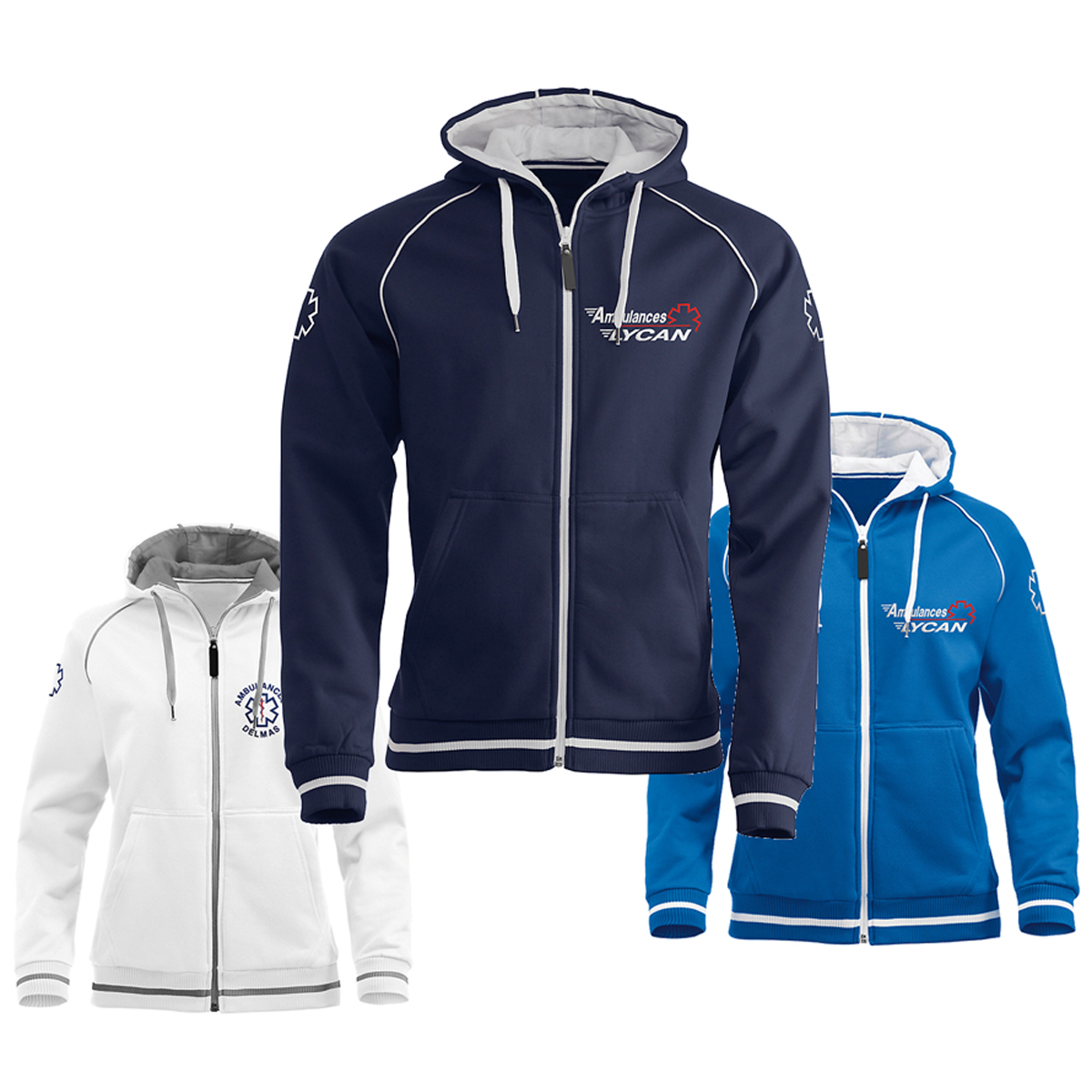 Veste sweat technique DUO - Homme -