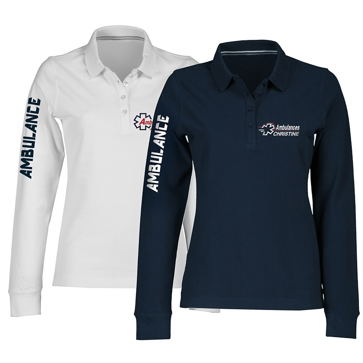 Polo LG9 Femme - M. Long. -