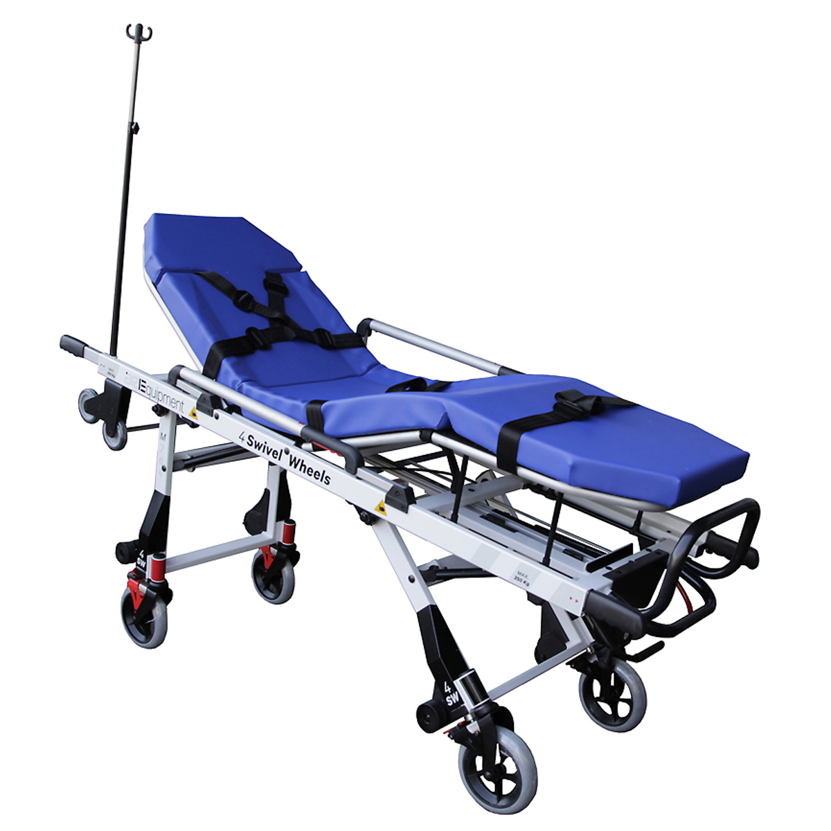 BRANCARD MONOBLOC 4 PARTIES M764 - Hauteur roues d'attaques 50 cm