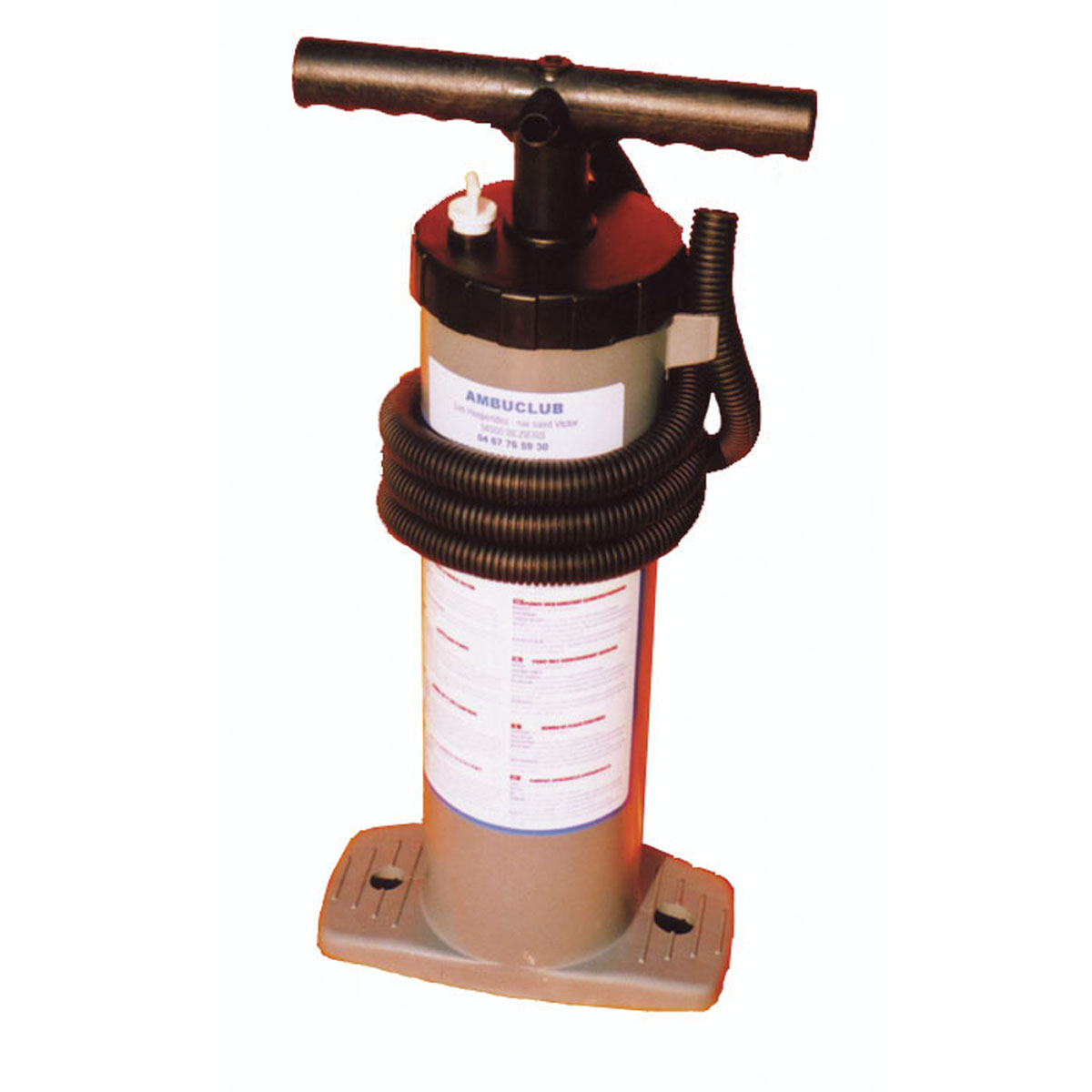 Pompe PVC double effet camp.gaz