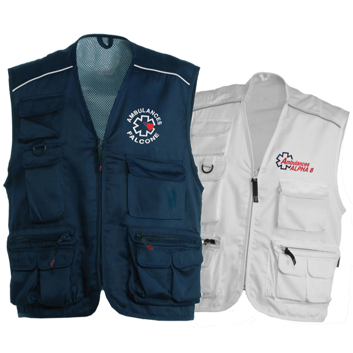Gilet Liserés Multi-poches -