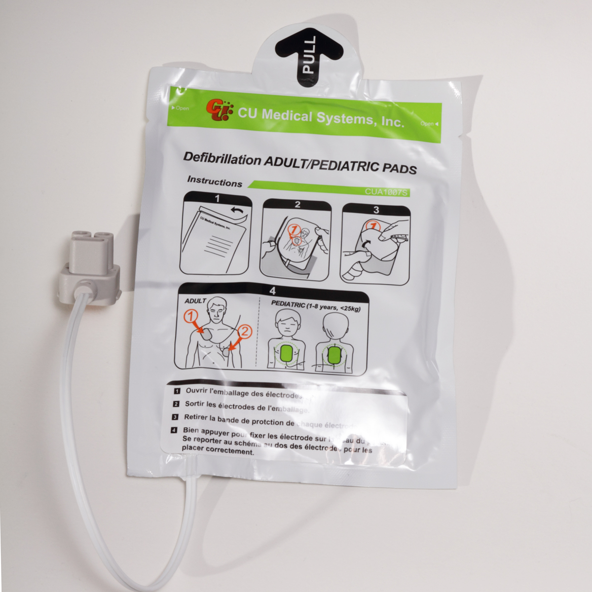 Paire d'électrodes Adulte pour DSA ME PAD