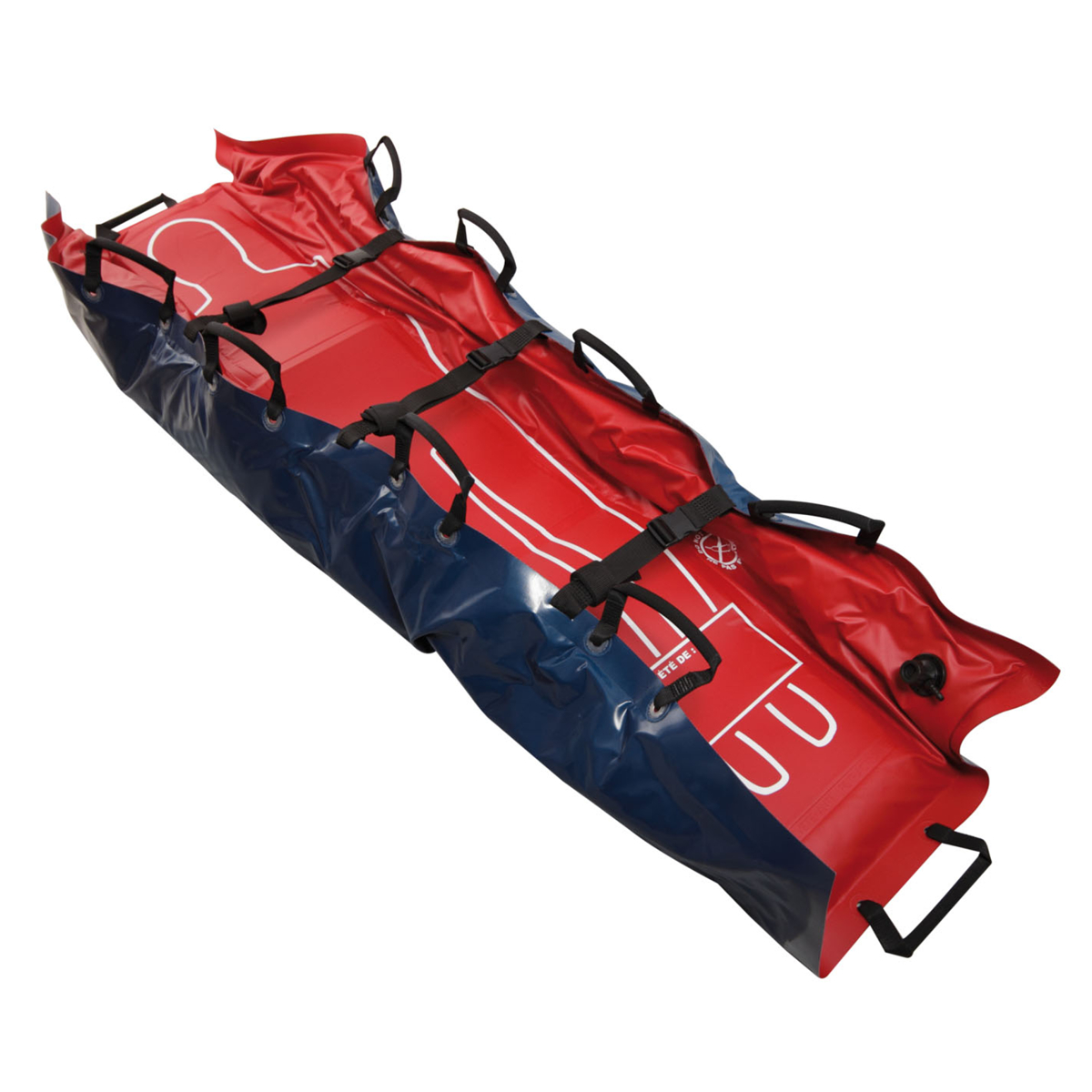 Matelas Anatomique Non retractable 110*210 cm. 3 sangles 8 poignées