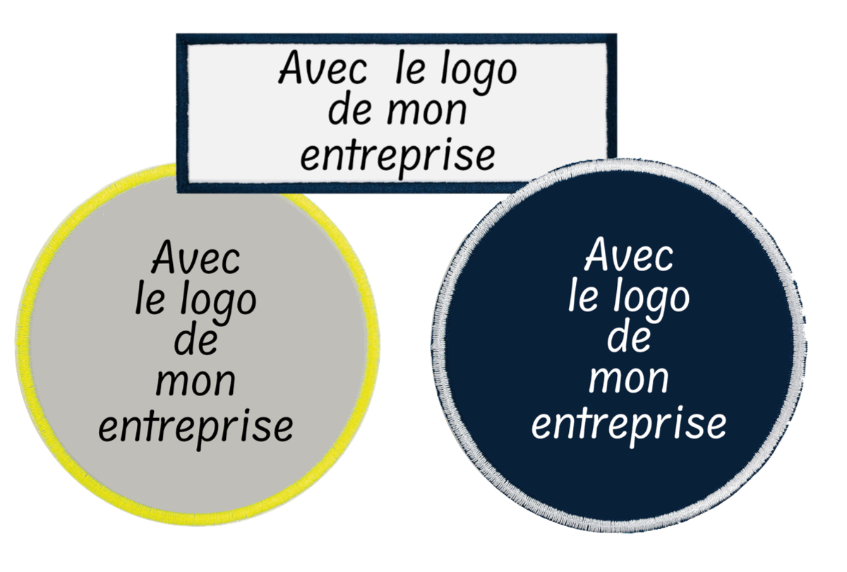 Ecusson 2205 brodé avec mon logo -