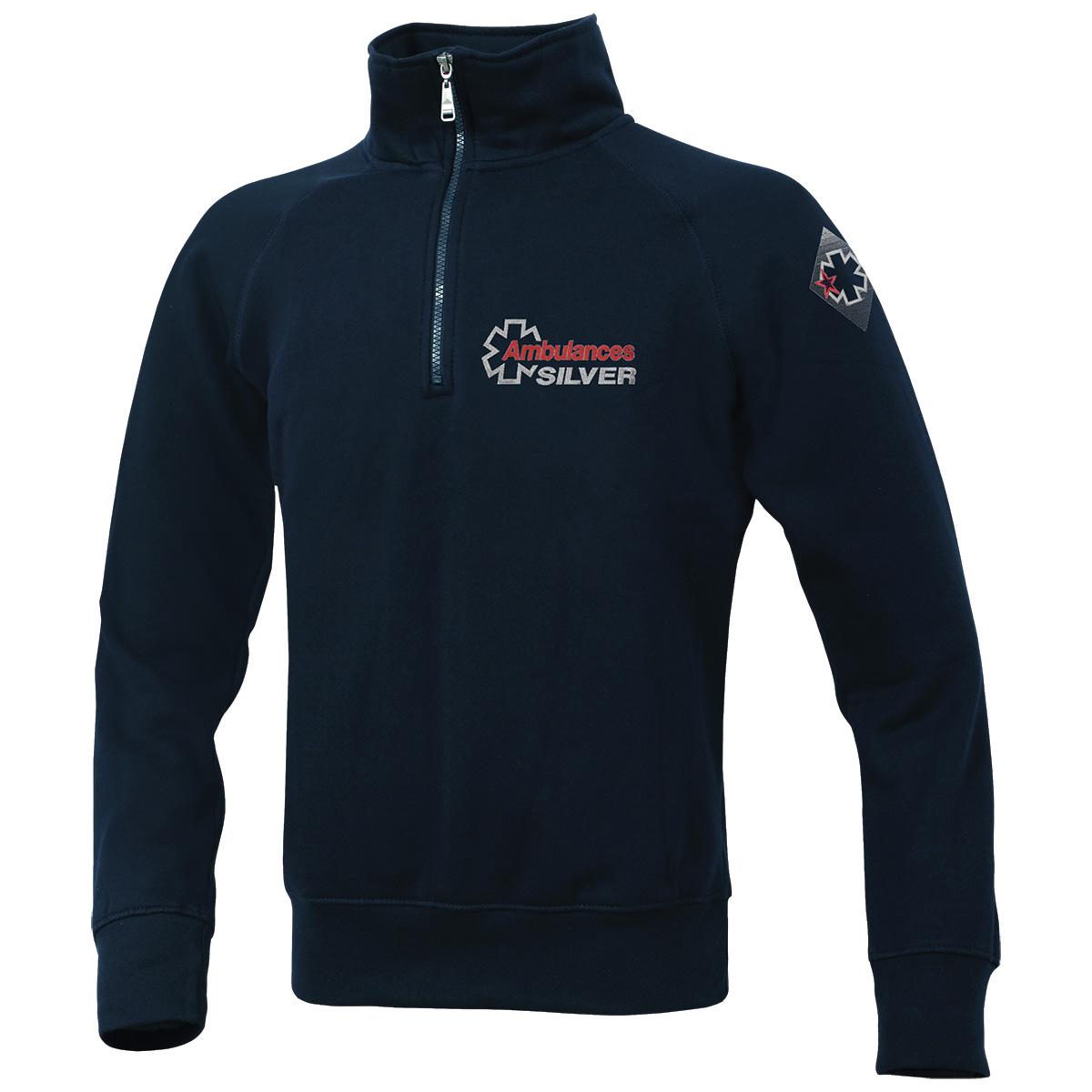 Sweat SILVER - Col Montant - Homme -