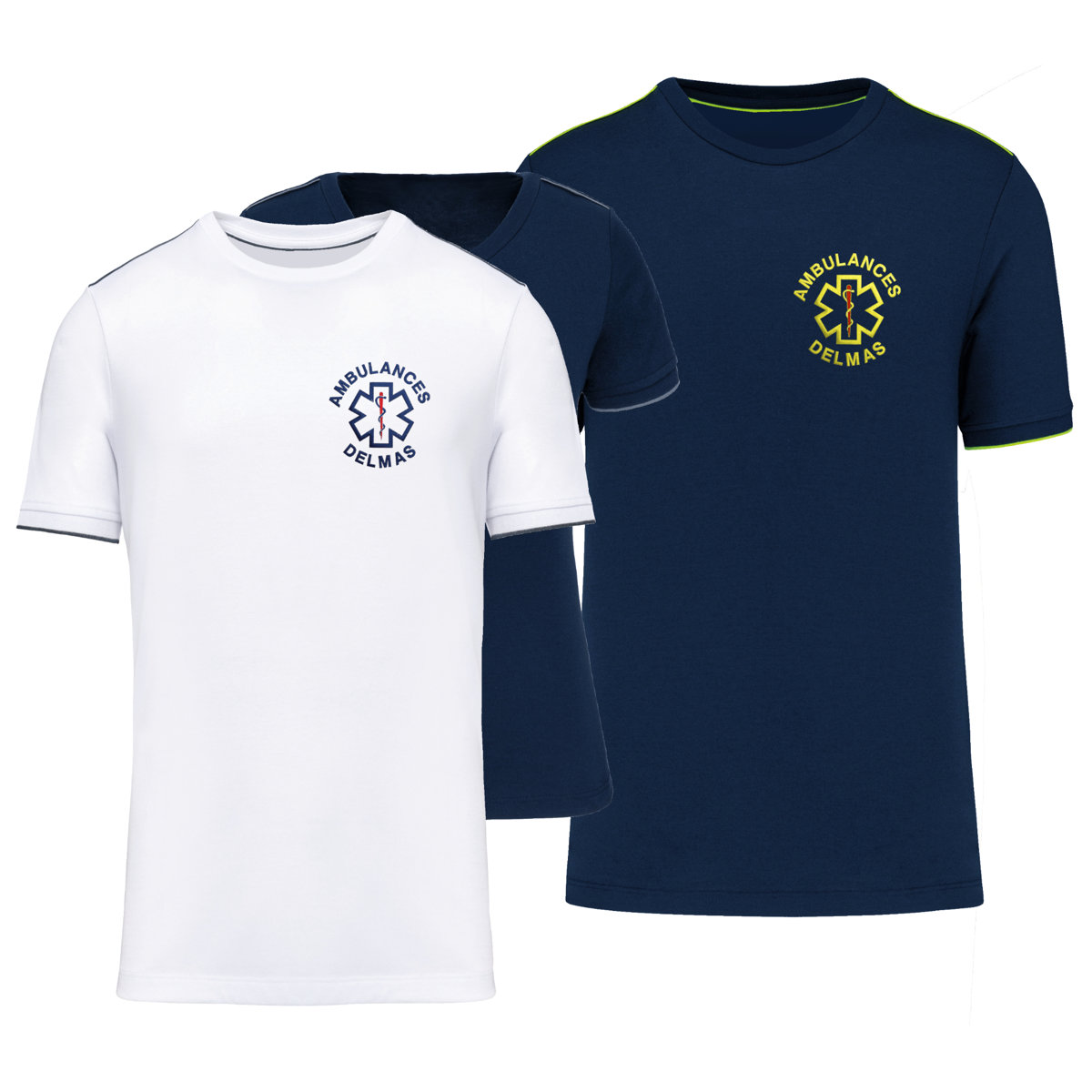 T-shirt 60° liseré - Homme -