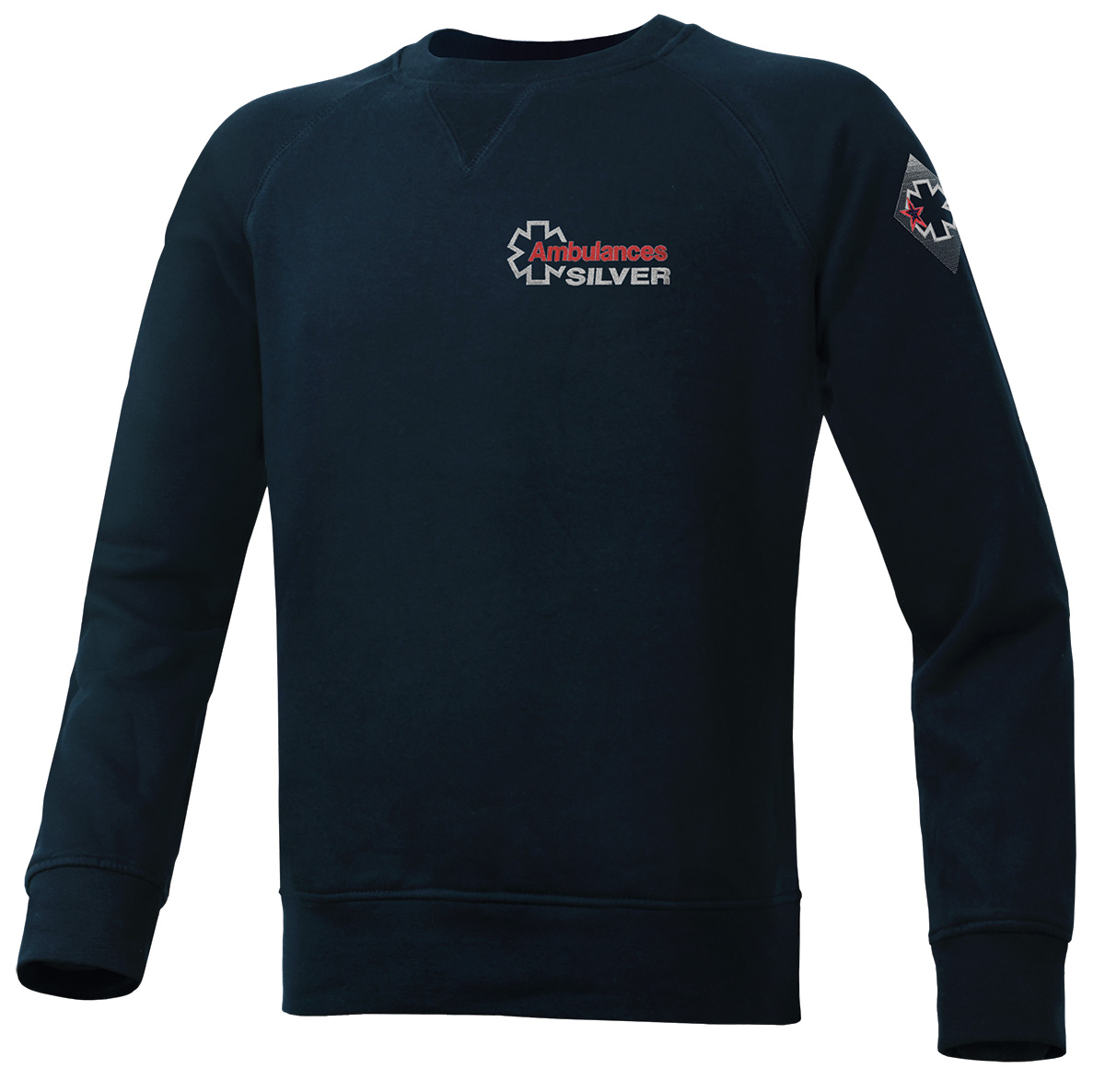 Sweat SILVER - Col Rond - Homme -