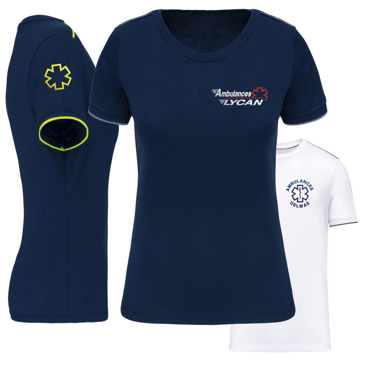 T-shirt 60° liseré - Femme -