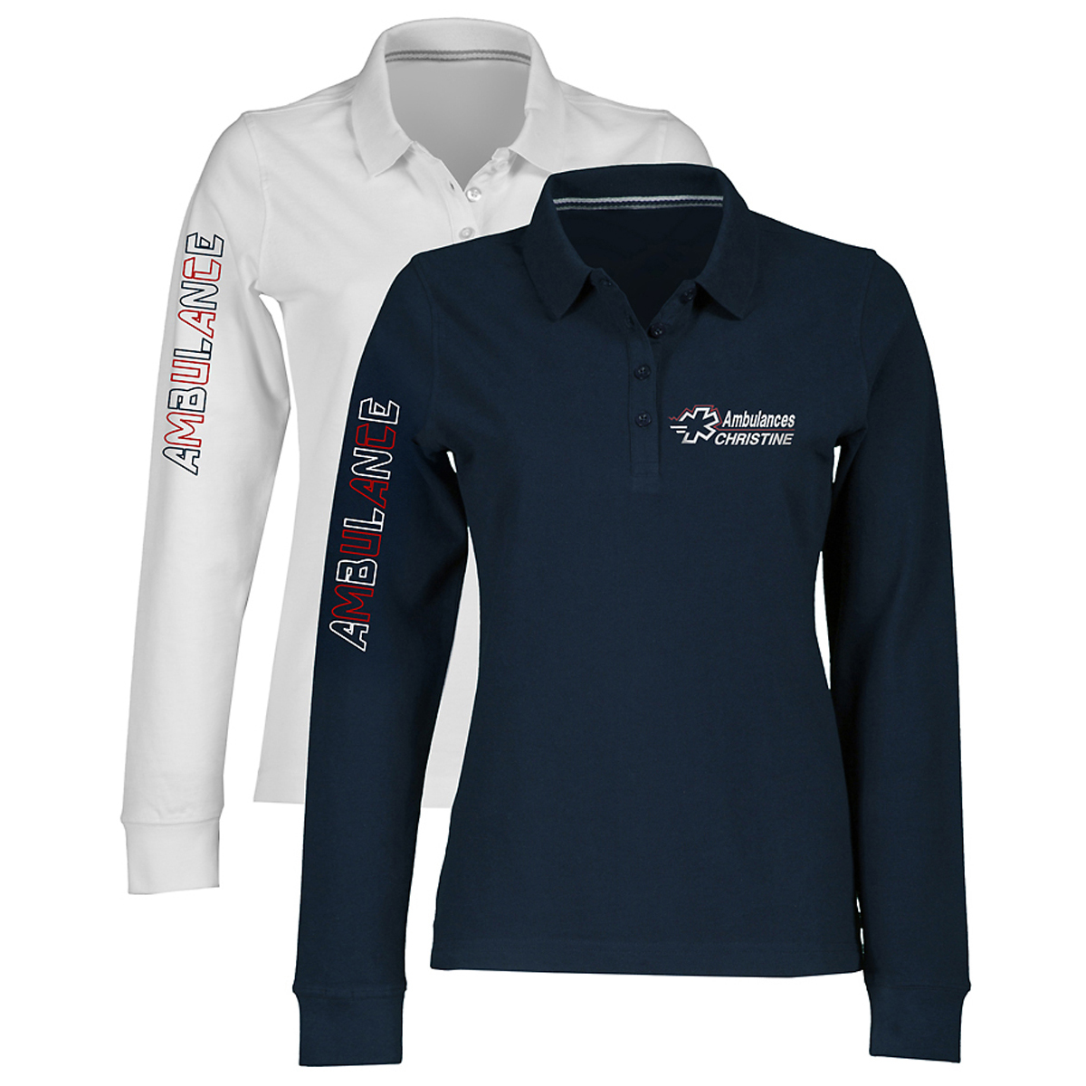 Polo LG5 Femme - M. Long. -