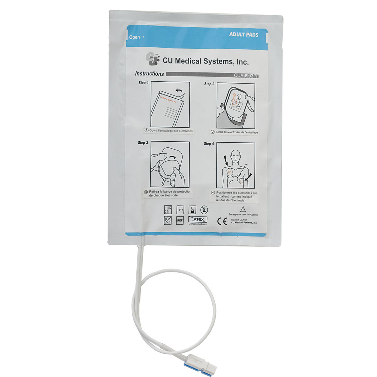 Electrode Adulte (la paire) pour DSA   DEF-I